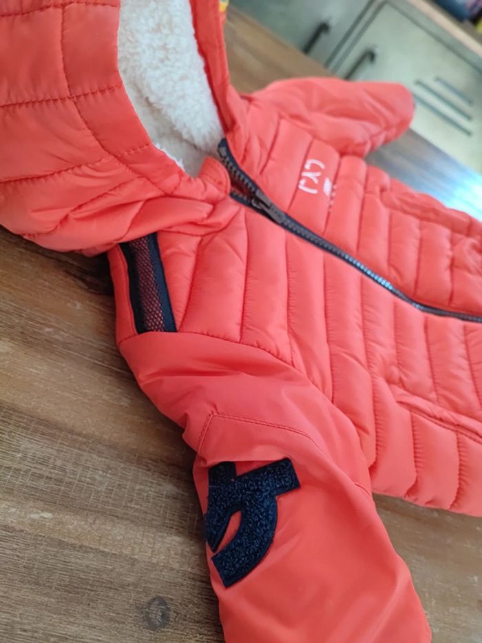 blouson IKKS orange vif - photo numéro 4