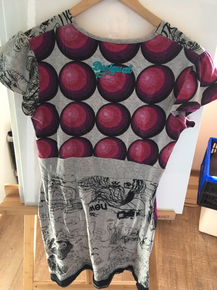 Robe désigual été manche courte - photo numéro 2