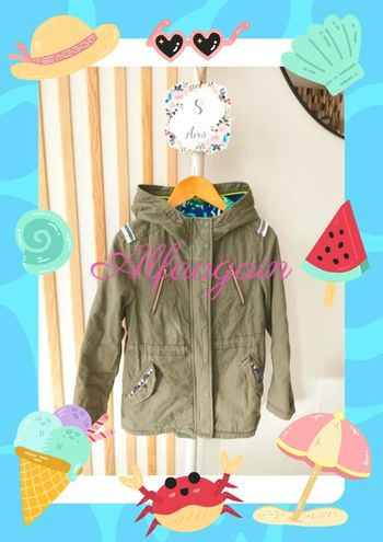 Veste kaki catimini 8ans jungle dream