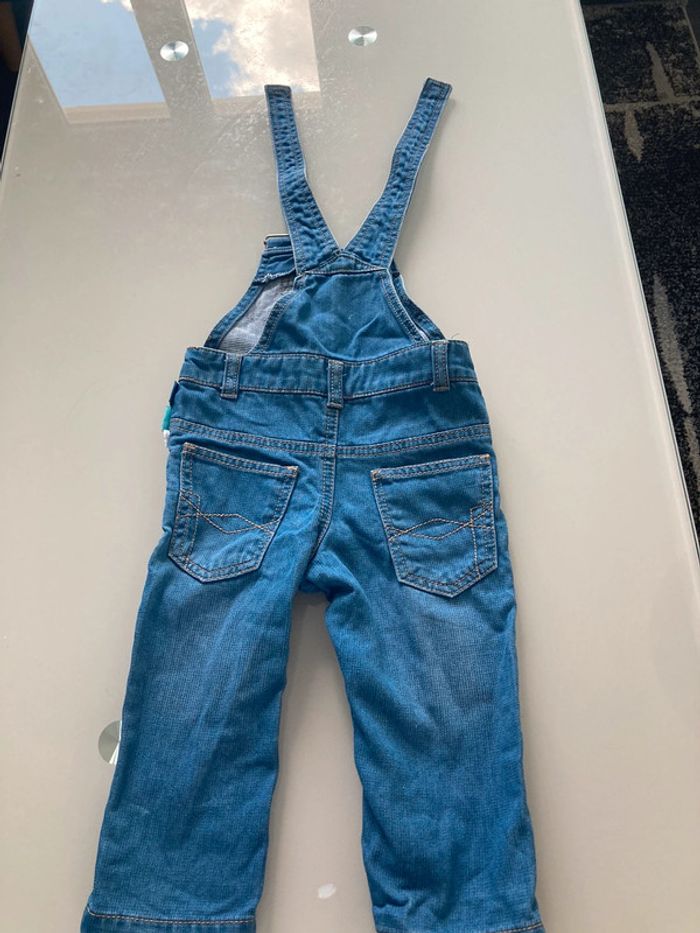 Salopette 12 mois jeans - photo numéro 3