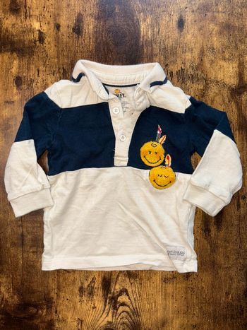 TEE shirt smiley 6m