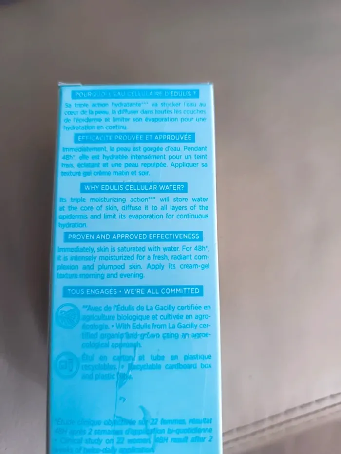 Gel crème hydra vegatal non stop 48h - photo numéro 2
