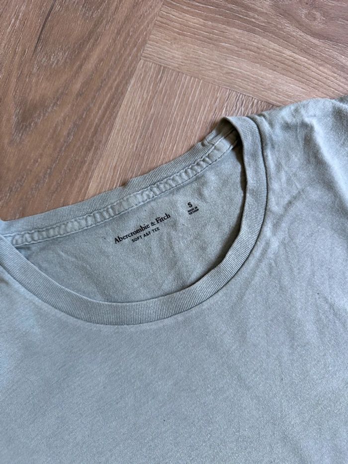 T shirt vert sauge - photo numéro 2