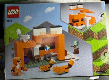 LEGO Minecraft 21178  Le Refuge Renard