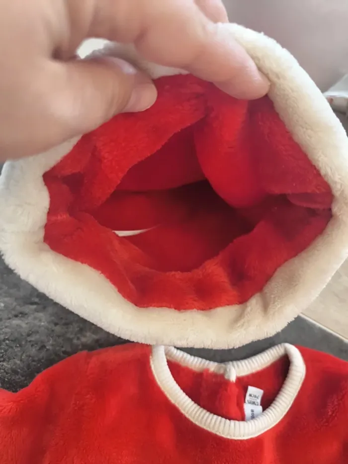 Ensemble de Noël 3 pièces garçon 12 mois sergent major - photo numéro 16