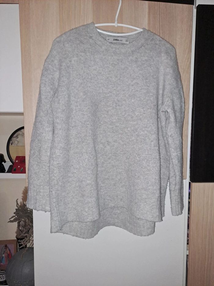 Joli pull gris zara