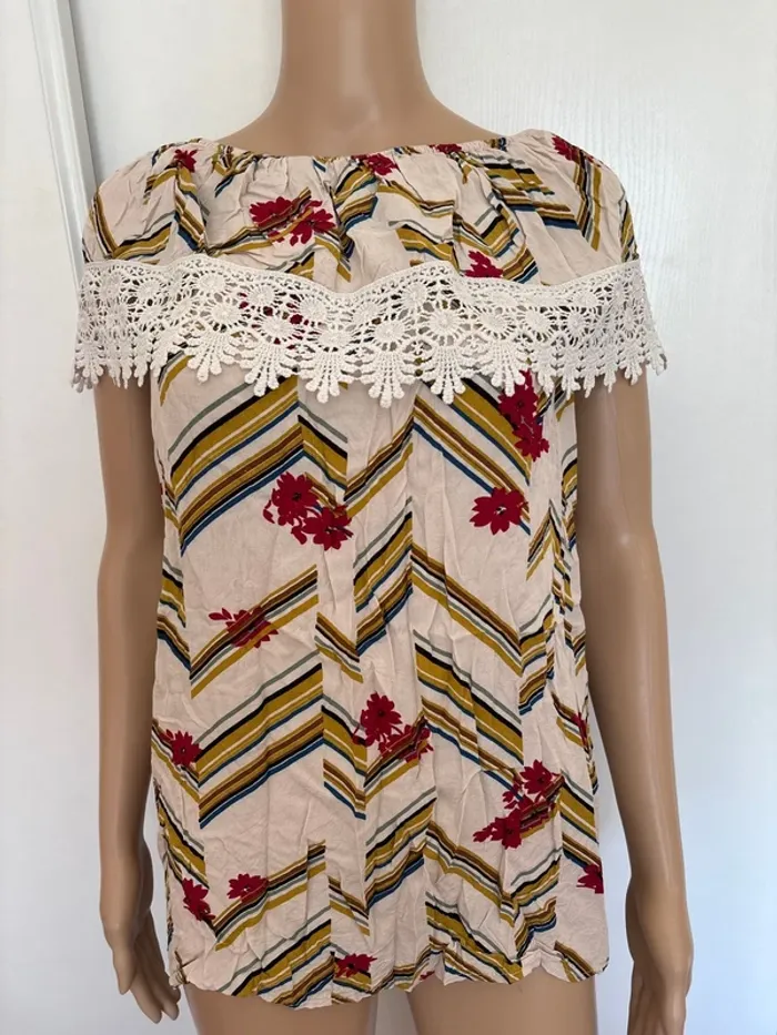 🛑robe/T.shirt🛑T.36/38 - photo numéro 2