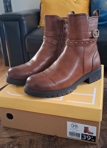 bottines FASHION PRIVATE COMPANY marron