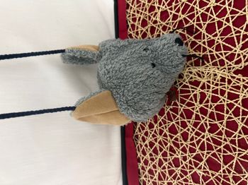 sac peluche souris  sigikid