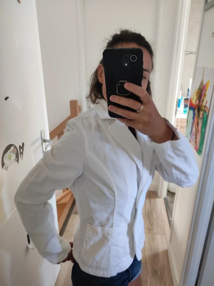 Veste blanche Pimkie - photo numéro 4