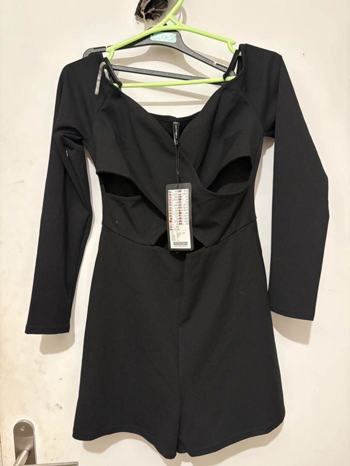 Combinaison short femme taille M Noir