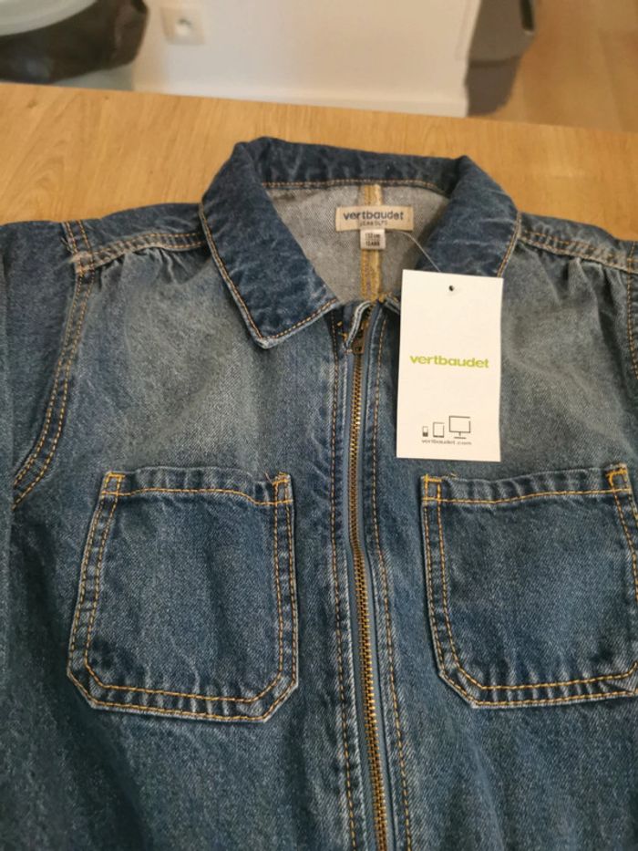 Combinaison en jean taille 12 ans - photo numéro 2