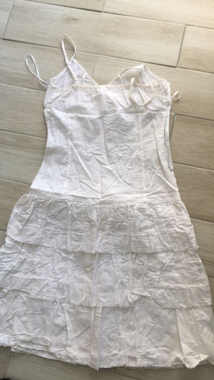 Robe à bretelle en lin - photo numéro 5