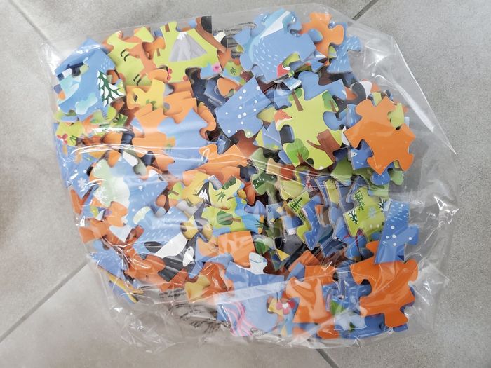 Le monde des animaux- livre et puzzle - photo numéro 3