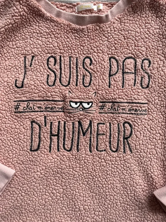Pull tout doux fille Gemo 12 ans - photo numéro 2