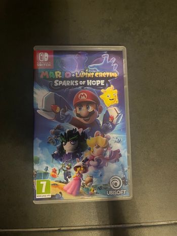 Jeux Nintendo switch mario + lapin cretin