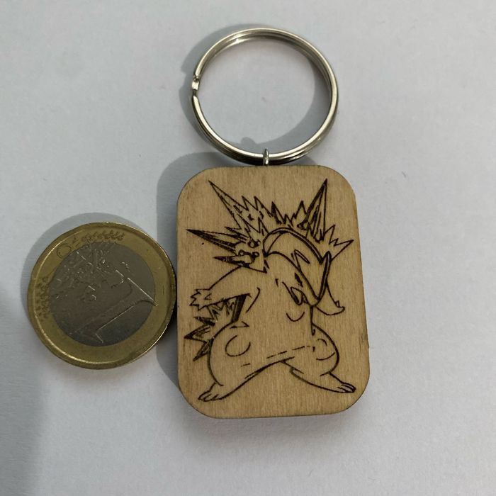 Porte clés typhlosion