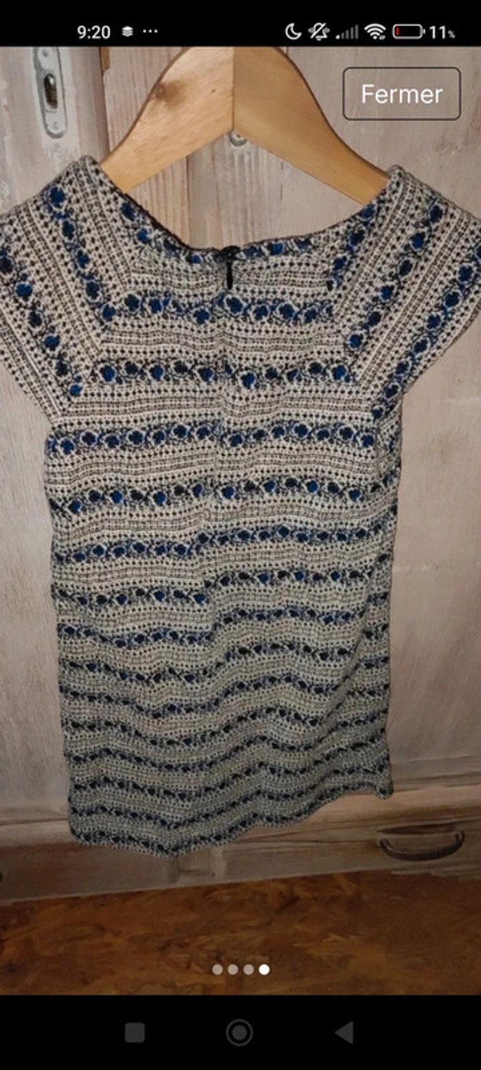 Belle petite robe bleue - photo numéro 3