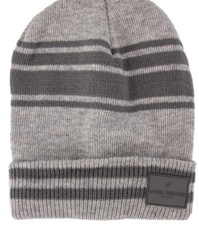 Bonnet enfant griis rouge