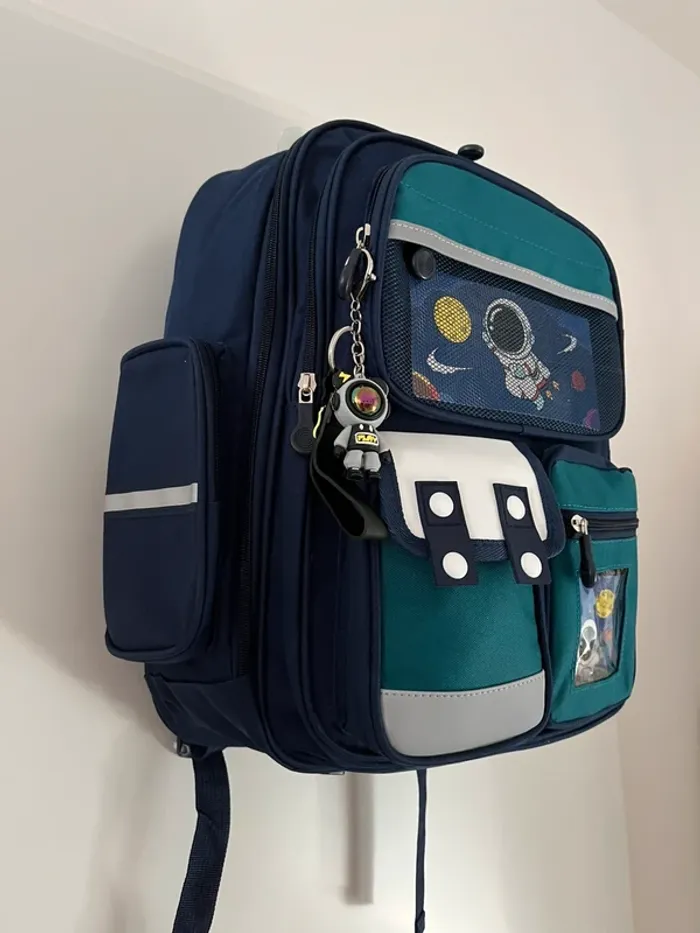 Cartable école astronautes - photo numéro 3