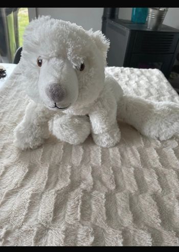 Peluche ours polaire