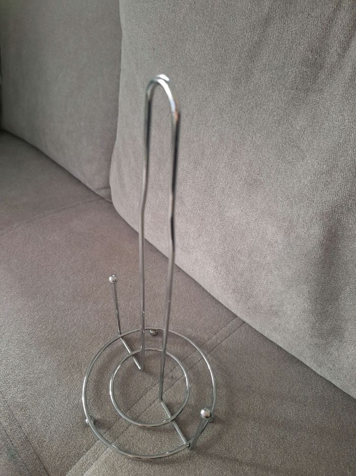 Porte essuie-tout/ sopalin inox - photo numéro 2