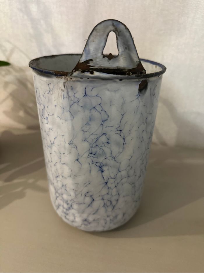 Pot émaillé vintage - photo numéro 4