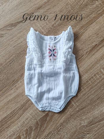 Barboteuse Gemo 1 mois