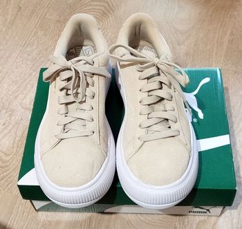 Baskets puma Suede mayu beige 37,5 neuves