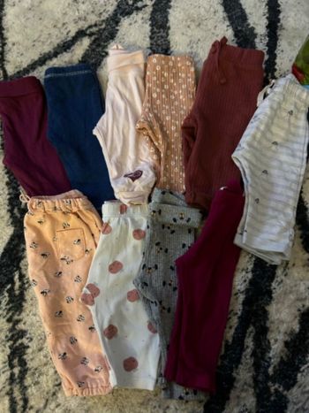 Lot pantalon bébé fille