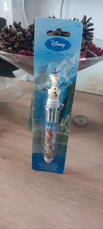 Stylo olaf 10 couleurs