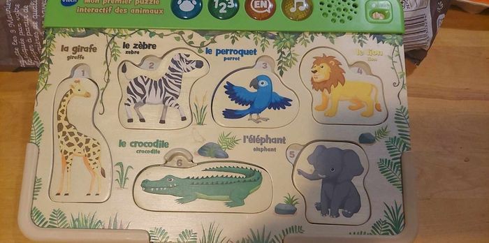 Mon premier puzzle interactif des animaux - photo numéro 4