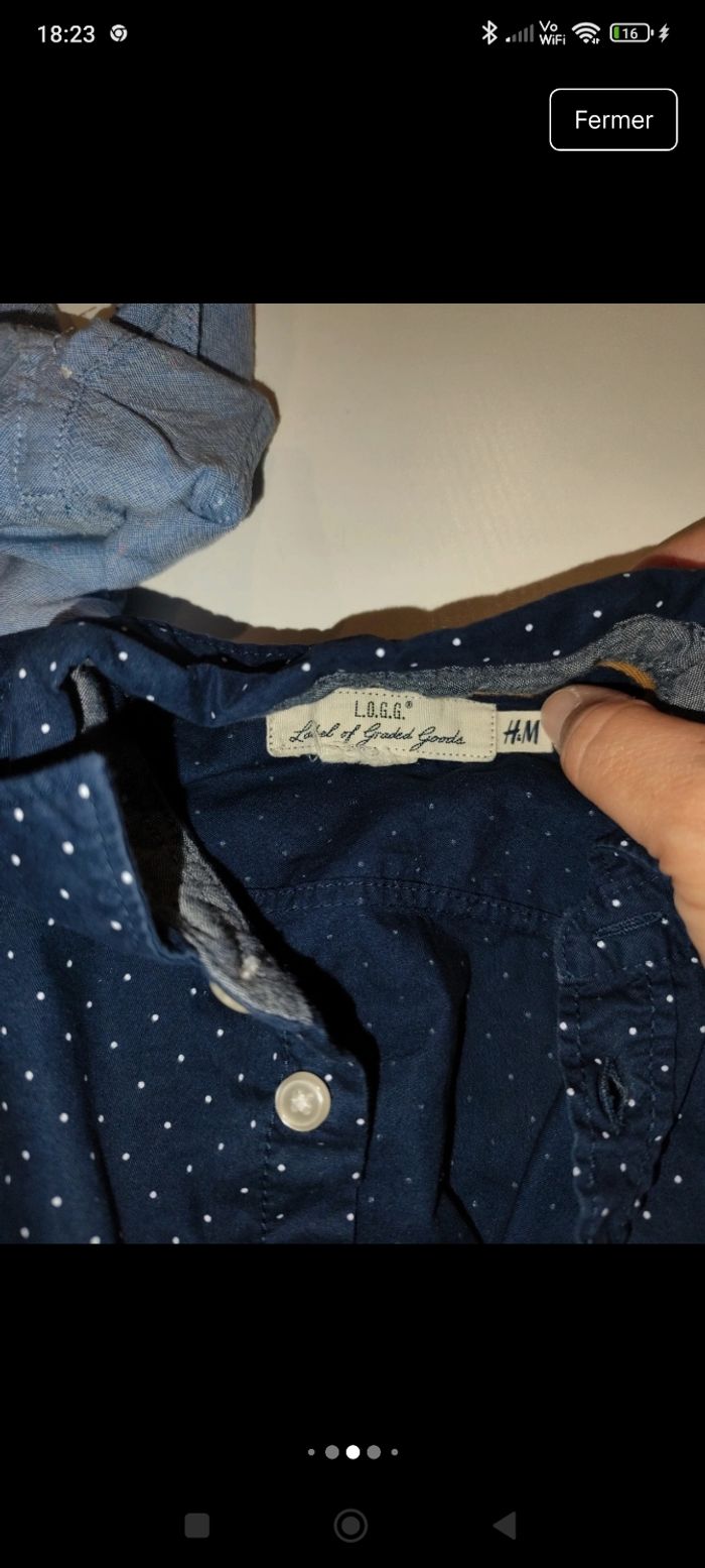 Chemises garçon  8 ans - photo numéro 4