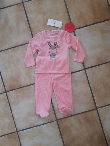 Pyjama velours 18 mois