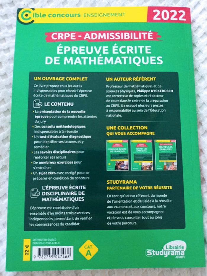 CRPE Mathématiques - photo numéro 2