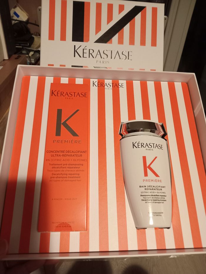 Coffret kerastase decalcifiant ultra réparateur - photo numéro 2