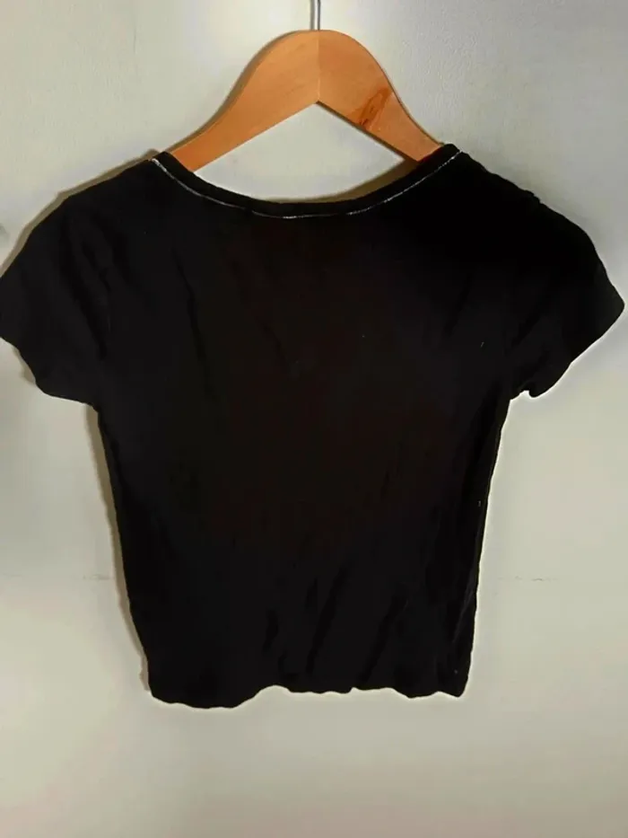 C16 t-shirt noir gemo S - photo numéro 2