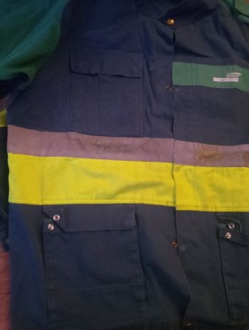 Veste de travail SNCF FRET réfléchissante MOLINEL