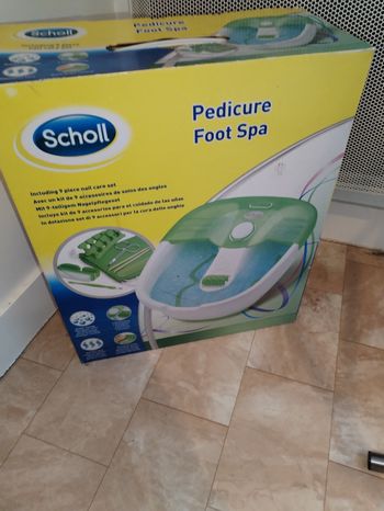 Balnéo pour les pieds Scholl