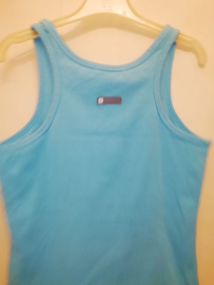 Top brassière sport turquoise DOMYOS T. 36 - photo numéro 5