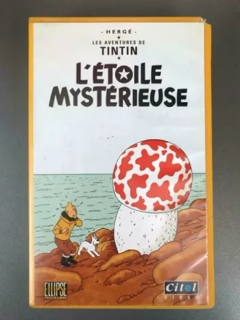 VHS Tintin : L'étoile mystérieuse