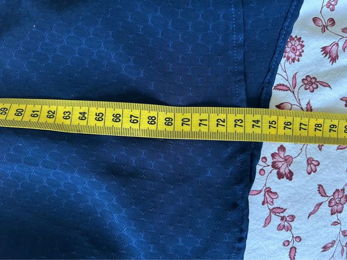 Chemise bleu marine manches longues homme Laurent cerrer taille 4 xl - photo numéro 9