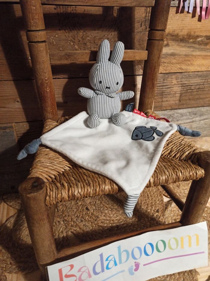 Doudou lapin Miffy poisson tbe - photo numéro 6