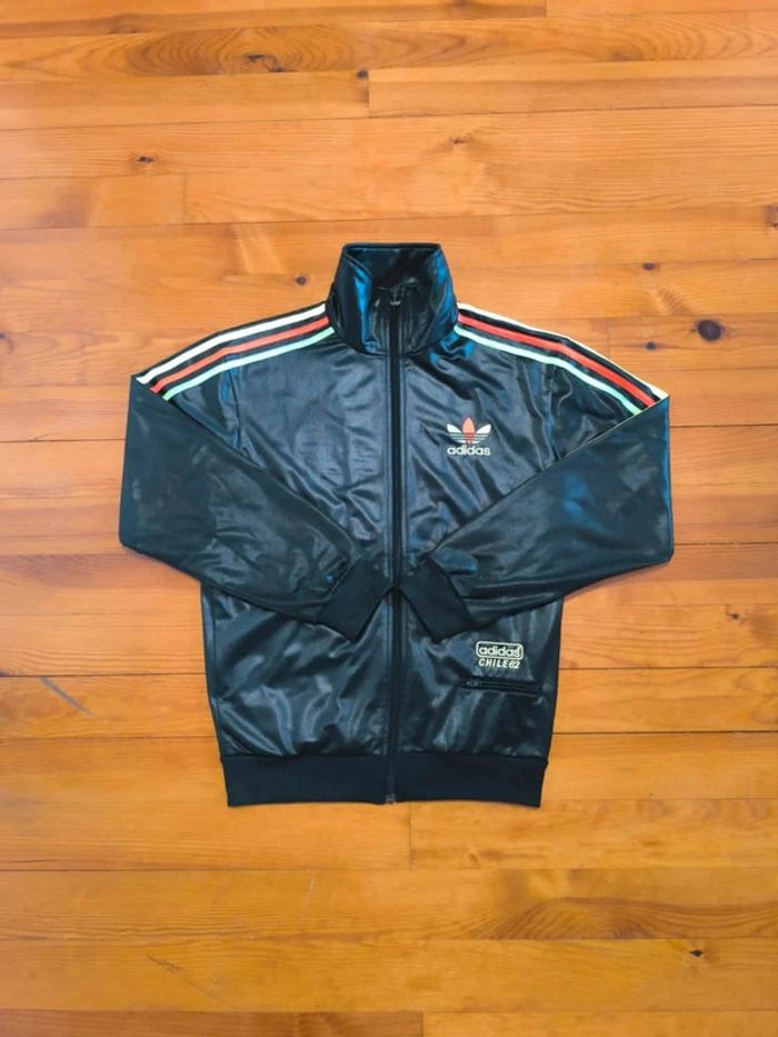 Veste Adidas - Chile 62 - Noir/Vert/Rouge - Logo Brodé - Taille S