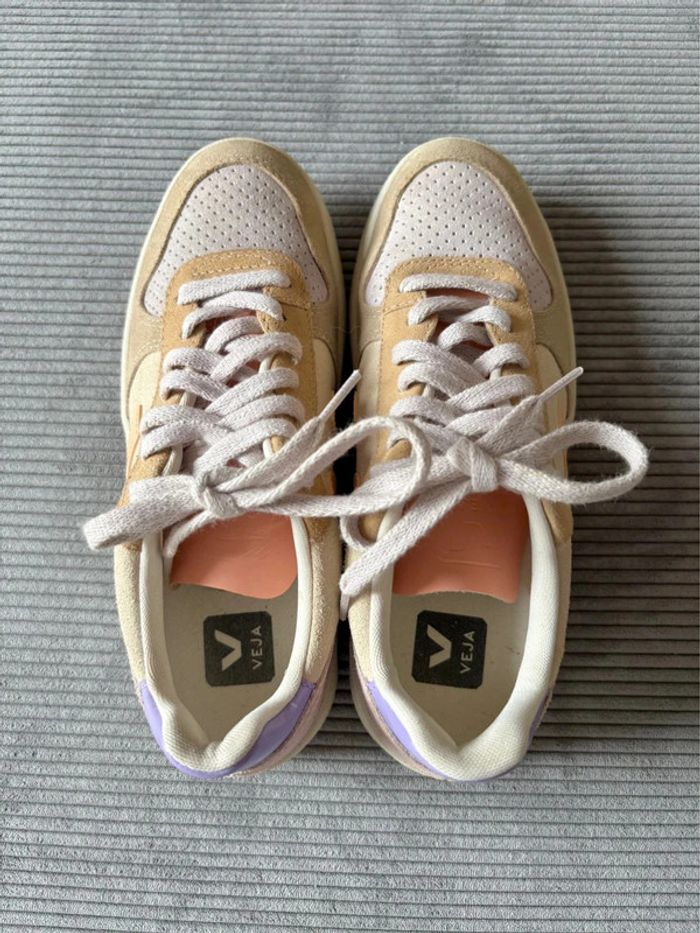 Chaussures veja V10 suede multicolore / taille 38 - photo numéro 6