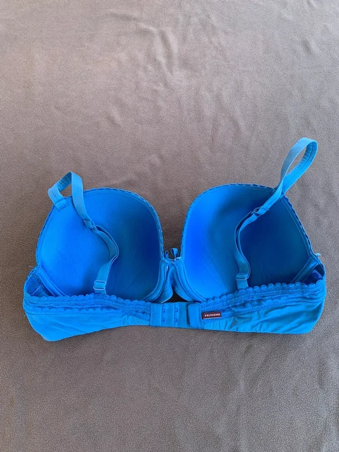 Soutien-gorge Princesse TamTam 90D bleu roi - photo numéro 3