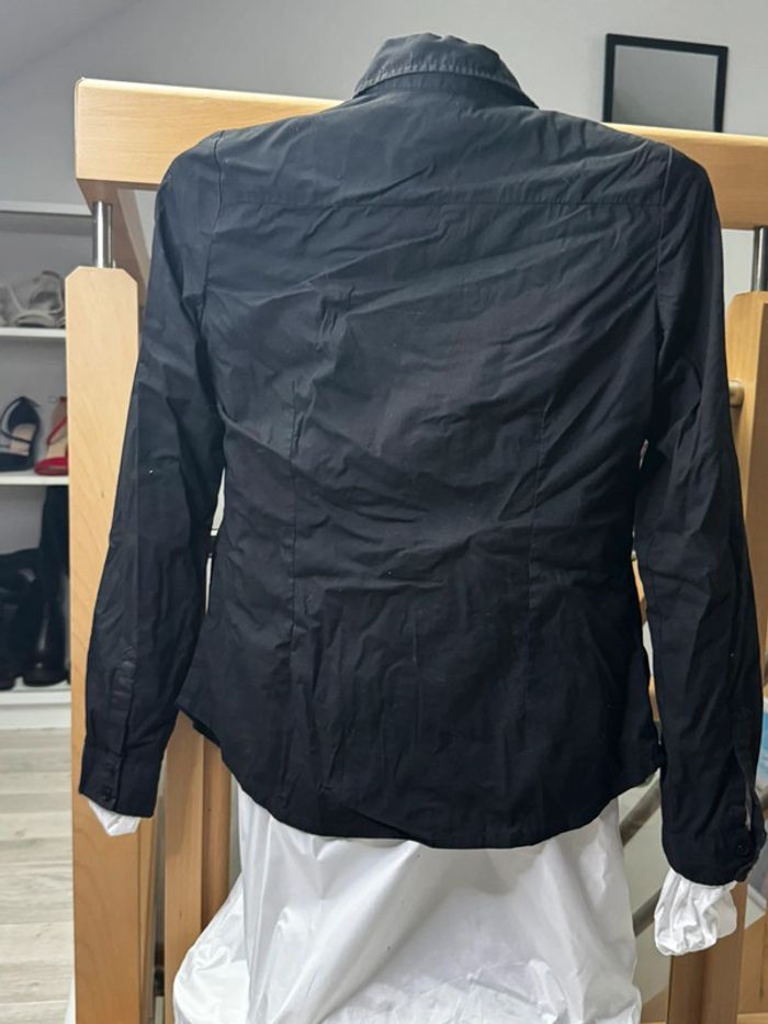 Chemise cintrée La Redoute noire - photo numéro 2