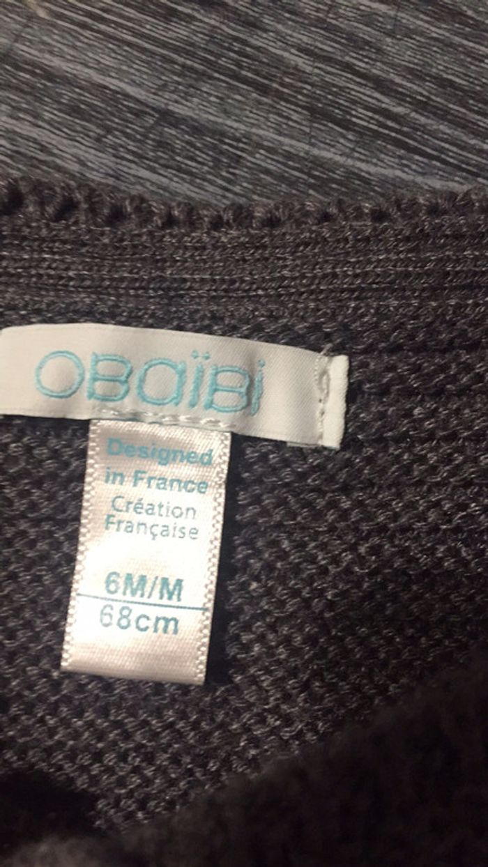 Gilet Okaïdi 6 mois - photo numéro 2