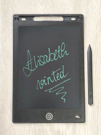 Tablette d'écriture magique LCD noir