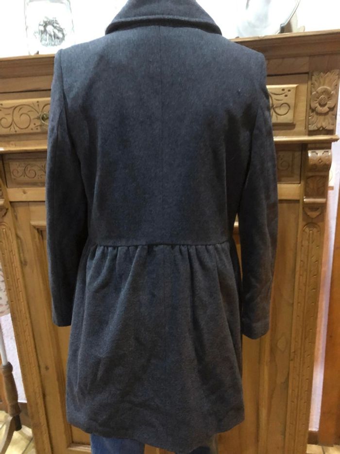 Manteau en laine gris Naf naf - n e u f - photo numéro 2